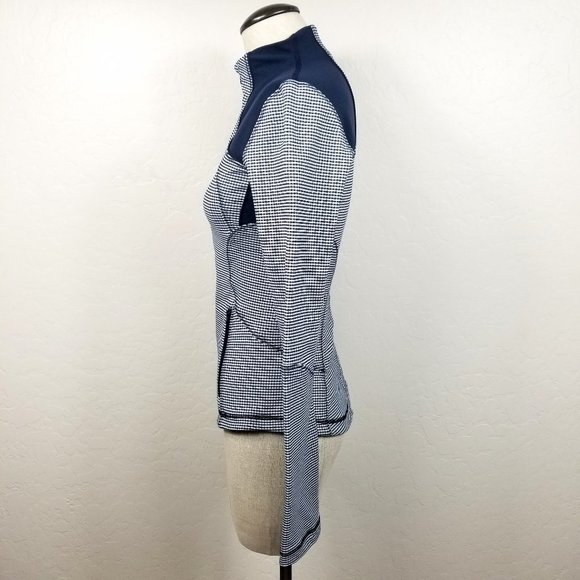 Lululemon Gingham Full-ZIp Forme Jacket - Picture 3 of 6